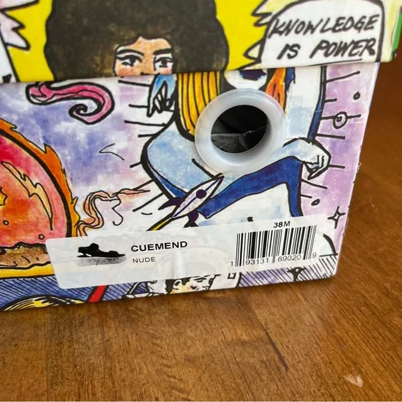 Jeffrey Campbell Women’s Elizondo Nylon Straps Platform Sandals Nude 38 - Picture 7 of 16